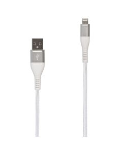 USB-кабель Glasscove Braid 2 GB-AL12WH 2.4A Lightning 1м Белый