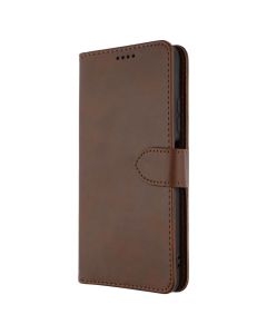 Чохол кейс для ZTE Blade A71 Leather Book Коричневий (Brown)
