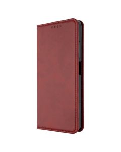 Чехол кейс для Tecno Spark 20/20C/GO 2024/POP 8/Infinix Hot 40i DM Book Case Leather Красный (Red)