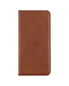 Чехол-кейс для Motorola G14 DM Book Case Leather Коричневый (Темно-коричневый)