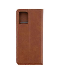 Чехол-кейс для Motorola G14 DM Book Case Leather Коричневый (Темно-коричневый)
