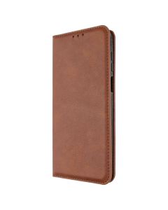 Чехол-кейс для Motorola G14 DM Book Case Leather Коричневый (Темно-коричневый)