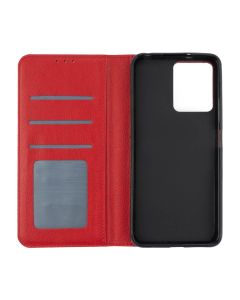 Чохол кейс для Xiaomi Redmi Note 12 DM Book Case Leather Червоний (Red)