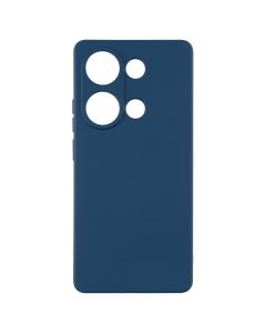 Чехол накладка для Xiaomi Redmi Note 13 Pro / Poco M6 Pro Soft Case Синий (Темно-синий)
