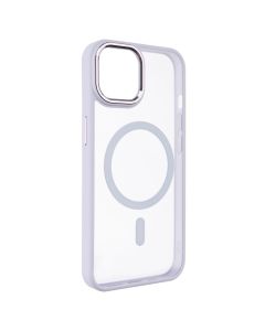 Чехол накладка для iPhone 13/14 WAVE Ardor MagSafe Фиолетовый (Light Purplee)