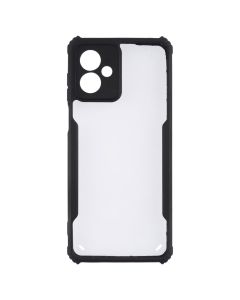 Чехол накладка для Motorola G14 TPU+PCLyon Frosted Черный (Black)