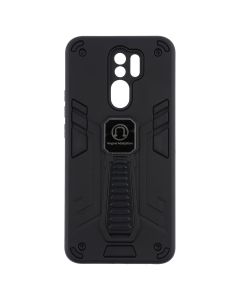 Чохол накладка для Xiaomi Redmi 9 Armor Magnetic Чорна (Black)