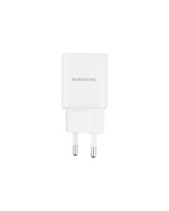Зарядний пристрій Borofone BN7 PD20W+QC3.0 Білий (White)