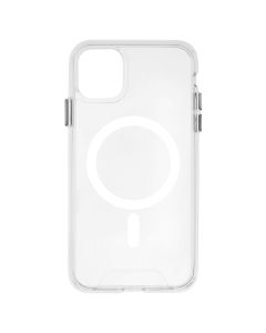 Чехол накладка для iPhone 11 WAVE Sky Case Magnetic Ring Прозрачный