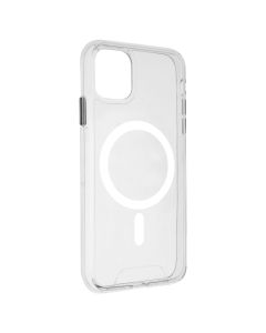Чехол накладка для iPhone 11 WAVE Sky Case Magnetic Ring Прозрачный