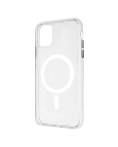 Чехол накладка для iPhone 11 WAVE Sky Case Magnetic Ring Прозрачный