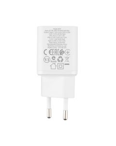 Зарядное устройство Borofone BN7 (1USB + 1USB-C) 20W + кабель Type-C to Type-C Белый