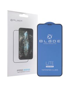 Защитное стекло для iPhone XR/11 BLADE LITE Full Glue 3D Черное (Black)