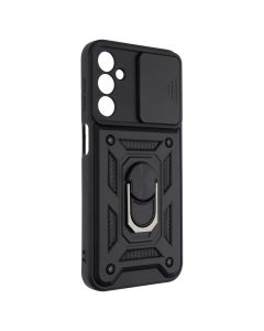 Чохол накладка для Samsung A24 Camshield Serge Ring Чорна (Black)