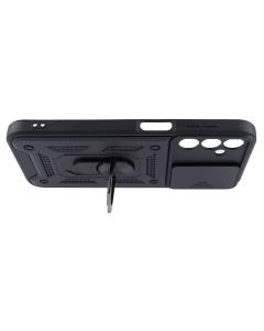 Чохол накладка для Samsung A24 Camshield Serge Ring Чорна (Black)