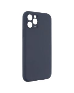 Чохол накладка для iPhone 11 Pro Silicone Case Full Синя (Dark Blue)