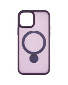 Чохол накладка для iPhone 12/12 Pro MagSafe 360 Фіолетова (Purple)
