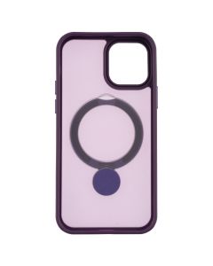 Чохол накладка для iPhone 12/12 Pro MagSafe 360 Фіолетова (Purple)