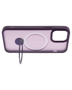 Чохол накладка для iPhone 12/12 Pro MagSafe 360 Фіолетова (Purple)