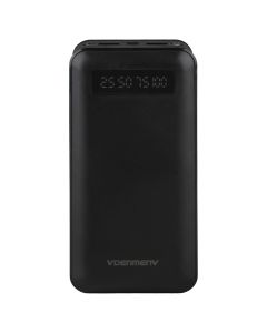 PowerBank 30000 mAh Denmen DP22 Чорна (Black)