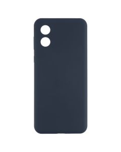 Чехол накладка для Motorola E13 Soft Case Синий (Темно-синий)