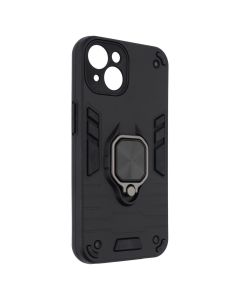 Чехол накладка для iPhone 14 Transformer Ring Черный (Black)