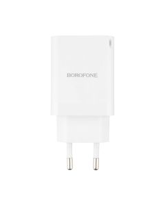 Зарядний пристрій Borofone BN16 (1USB + 1USB-C) 45W Білий (White)