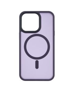 Чехол накладка для iPhone 13 Pro WAVE Matte Insane MagSafe Фиолетовый (Deep Purple)