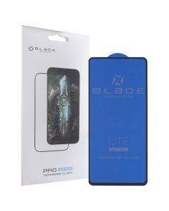 Захисне скло для Samsung A52 4G/A52 5G/A52S/A53/S20 FE Blade Lite Full Glue Чорне (Black)