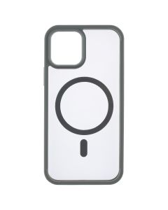 Чохол накладка для iPhone 12 Spigen MagSafe Сіра (Grey)