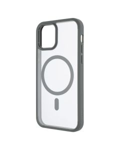 Чохол накладка для iPhone 12 Spigen MagSafe Сіра (Grey)