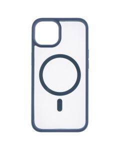 Чехол накладка для iPhone 13 Spigen MagSafe Синий (Blue)