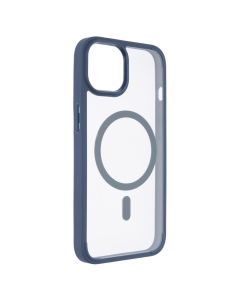 Чехол накладка для iPhone 13 Spigen MagSafe Синий (Blue)