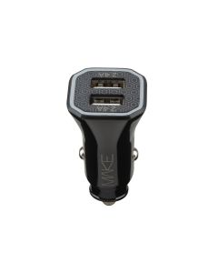 Автомобільний зарядний пристрій Make 2USB 2.4A 12W Чорний (Black)