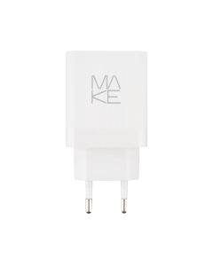 Зарядний пристрій Make (1USB-C) 20W Білий (White)