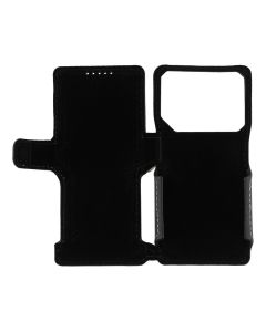 Чехол кейс для TECNO Pova 6 Status Case Магнит Черный (Black)