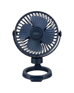 Вентилятор портативний XO MF78 1200 mAh Синій (Blue)