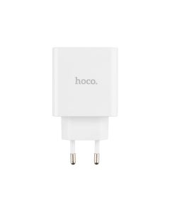 Зарядное устройство Hoco C108A Leader PD35W Dual Port (1USB-C) Белый