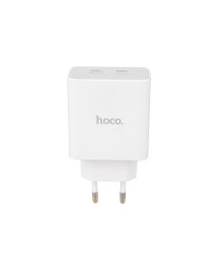 Зарядное устройство Hoco C108A Leader PD35W Dual Port (1USB-C) Белый