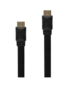 Кабель HDMI 3м плаский Чорний (Black)