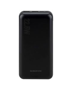 PowerBank 30000 mAh Borofone BJ38B Power 22.5W+PD20W Чорна (Black)