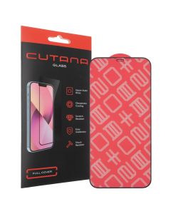 Захисне скло для iPhone 12 Pro Max Cutana Envelop 2.5D Full Cover Чорне (Black)