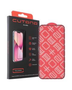 Захисне скло для iPhone 15 Pro Max Cutana New Brand Box Чорне (Black)