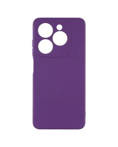 Чехол-накладка для TECNO Spark 20/20C/GO 2024/POP 8/Infinix Hot 40i/Hot 40i Silicone Case Фиолетовый (Purple)