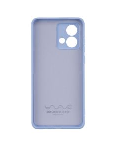 Чехол накладка для Motorola G84 WAVE Colorful Фиолетовый (Светло-фиолетовый)