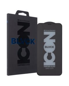 Захисне скло для iPhone 12 Pro Max ArmorStandart Space Icon Black Чорне (Black)