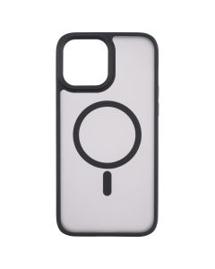 Чохол накладка для iPhone 13 Pro Max ArmorStandart Uniq MagSafe Чорна (Black)