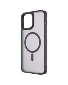 Чохол накладка для iPhone 13 Pro Max ArmorStandart Uniq MagSafe Чорна (Black)