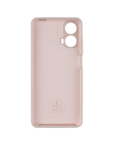 Чохол накладка для Motorola G24/G24 Power/G04/G04s Soft Case Рожева (Pink Sand)