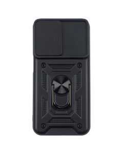 Чохол-накладка для Samsung A15 Camshield Serge Ring Чорна (Черный)